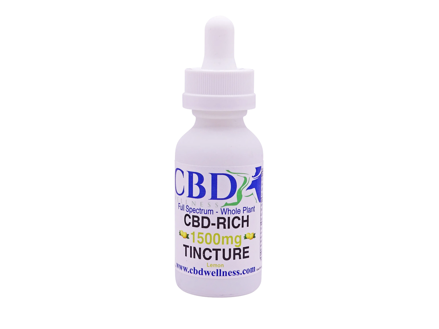 1500mg CBD-Rich Lemon Tincture CBD Wellness