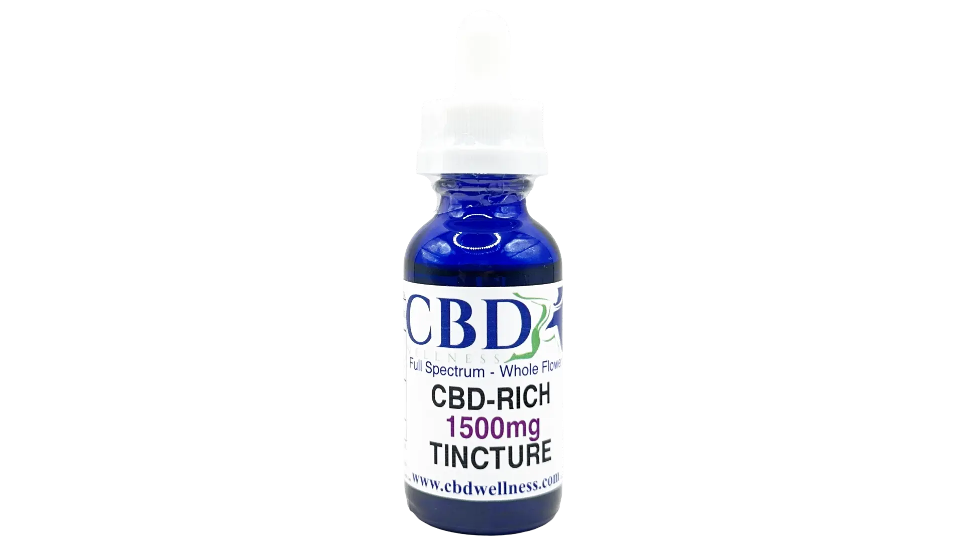 1500mg CBD-Rich Natural Tincture - CBD Wellness