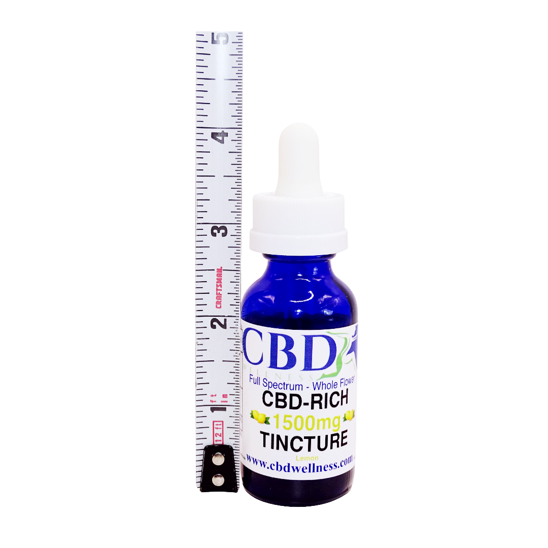 1500mg CBD-Rich Lemon Tincture