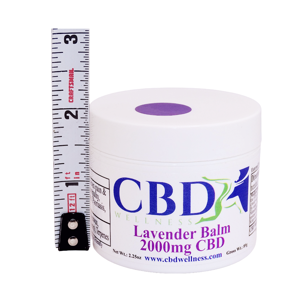 2.25oz 2000mg Lavender Balm