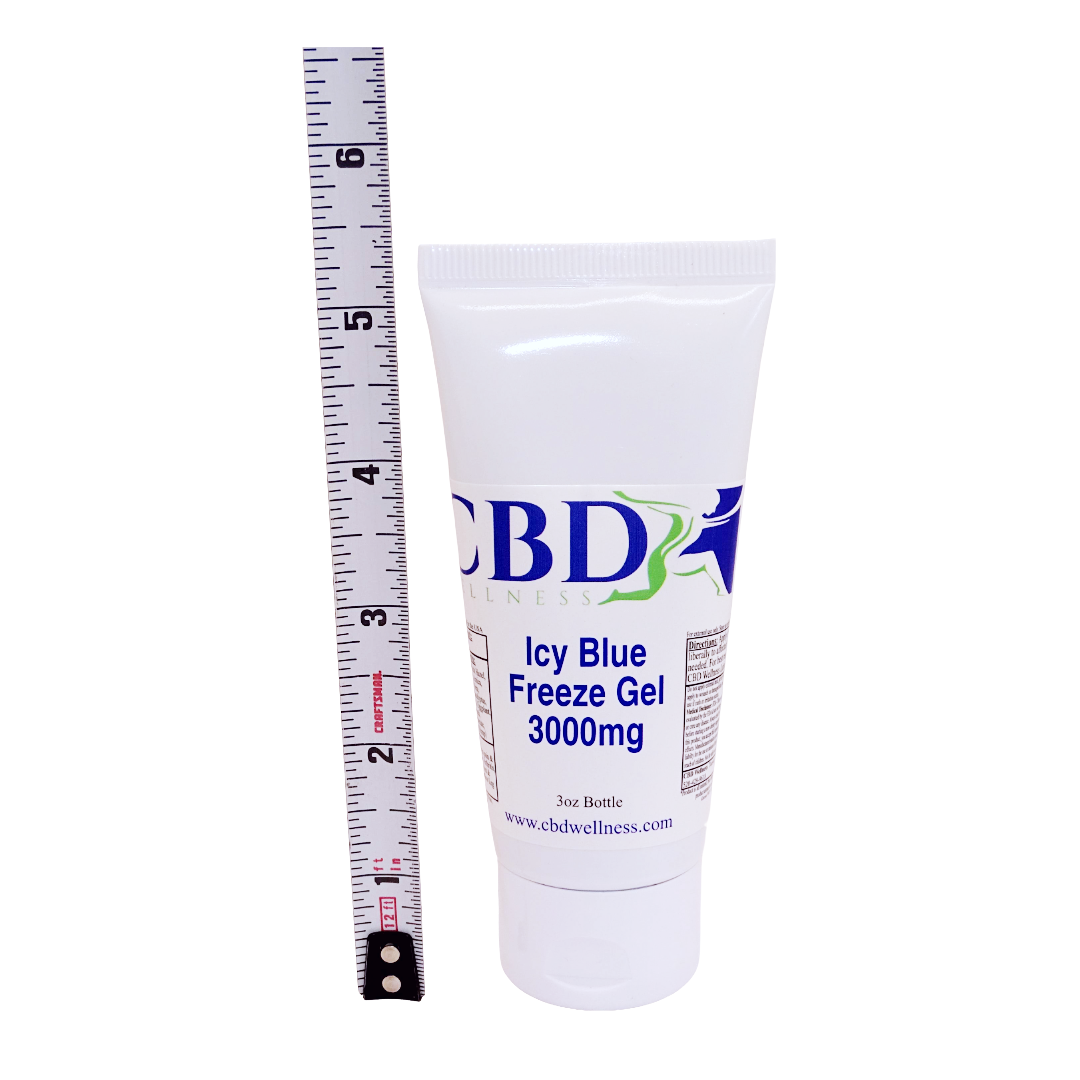 3oz 3000mg Icy Blue Freeze Gel