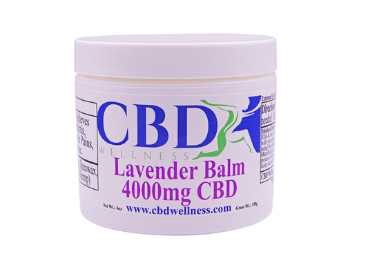 4oz 4000mg Lavender Balm