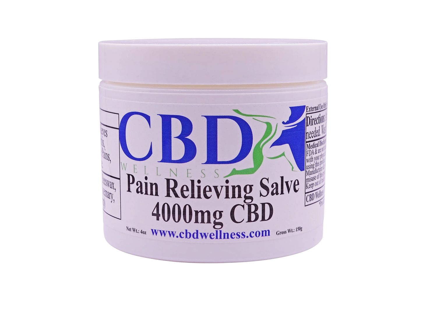 4oz 4000mg Original Salve CBD Wellness