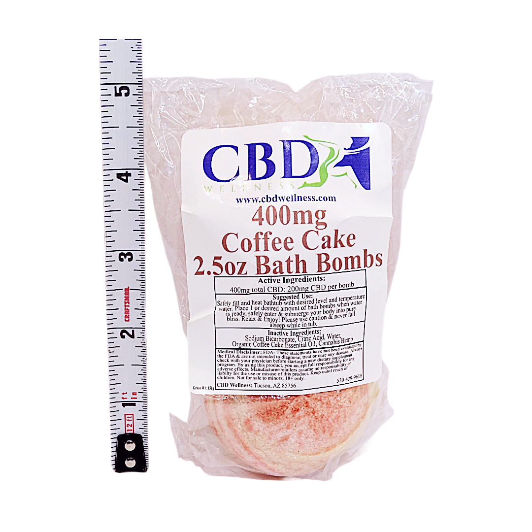 Bomba de Baño de Eucalipto 200mg CBD