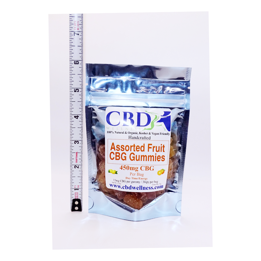 450mg CBG Assorted Fruit Gummies