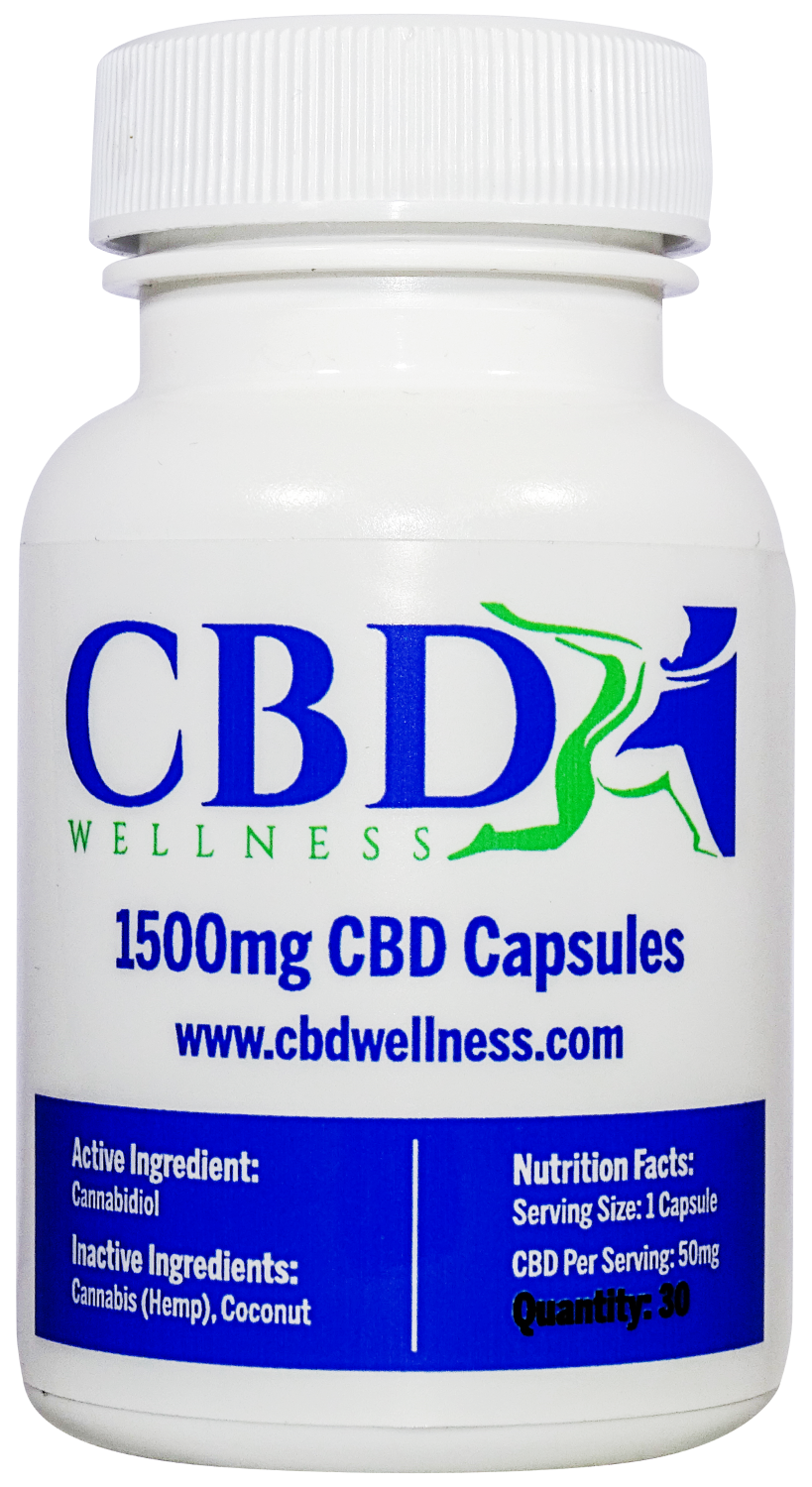 1500mg CBD Capsules