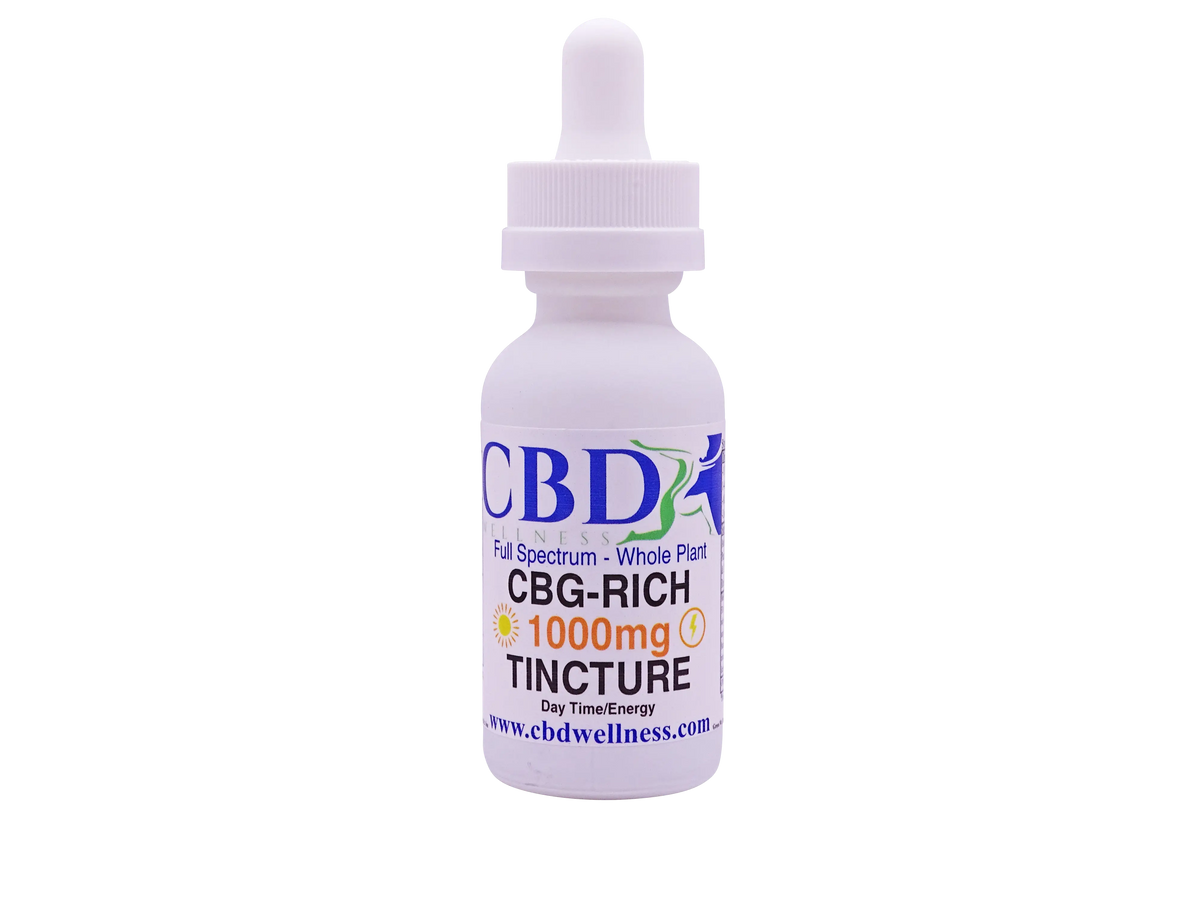 1000mg CBG-Rich Tincture | CBD Wellness | Anti-Inflammatory Formula