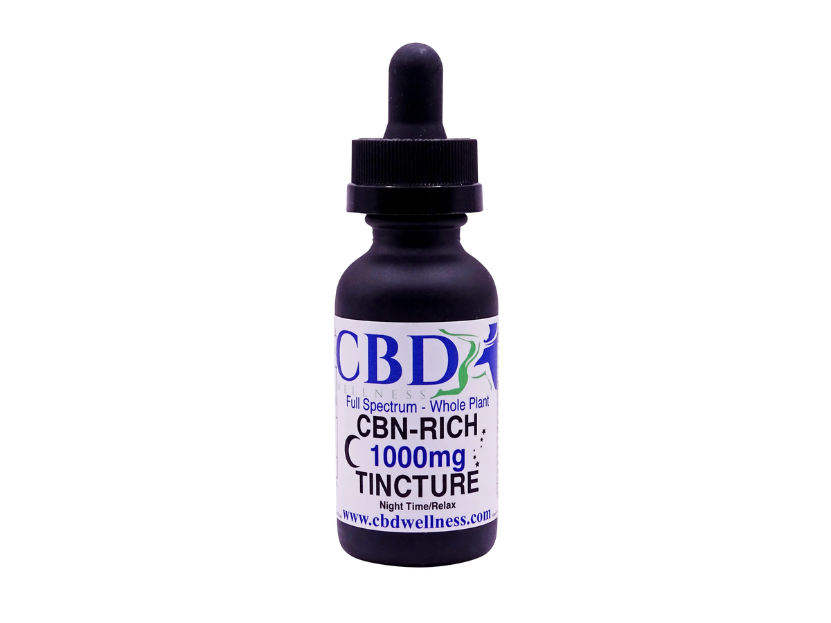 1000mg CBN-Rich Tincture for Sleep | CBD Wellness | Proprietary