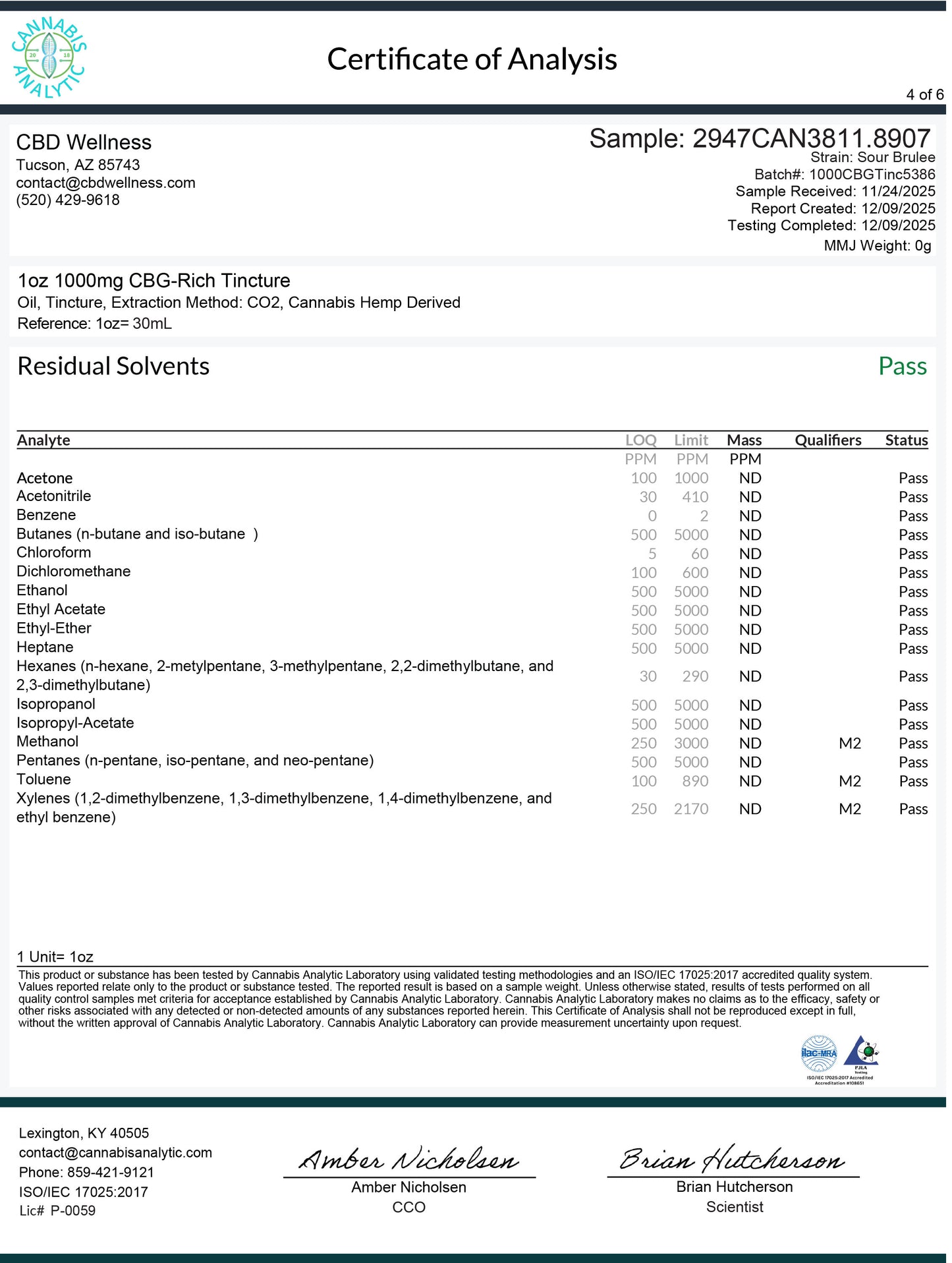 1000mg CBG-Rich Tincture CBD Wellness