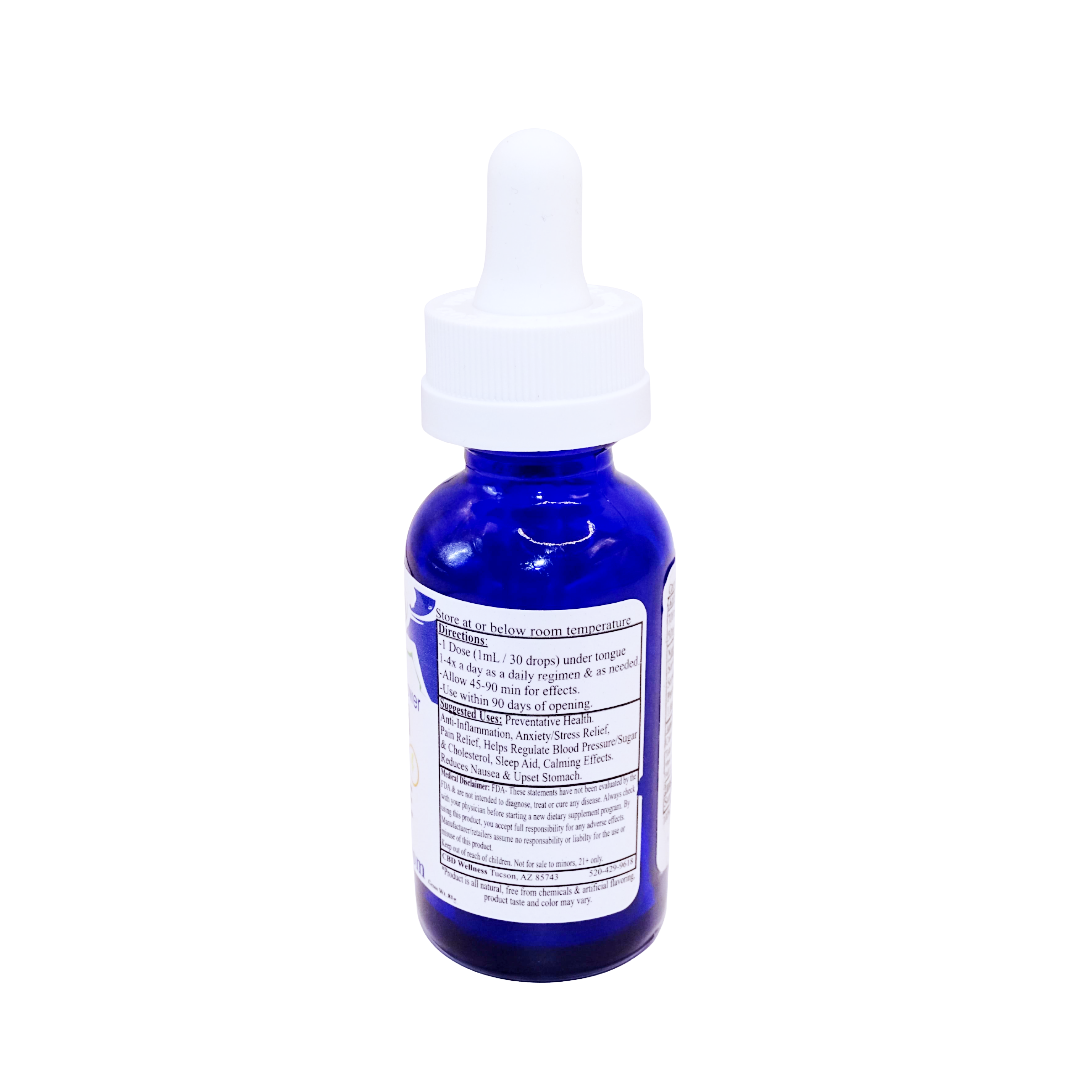 1000mg CBG-Rich Tincture – Full Spectrum CBG Oil