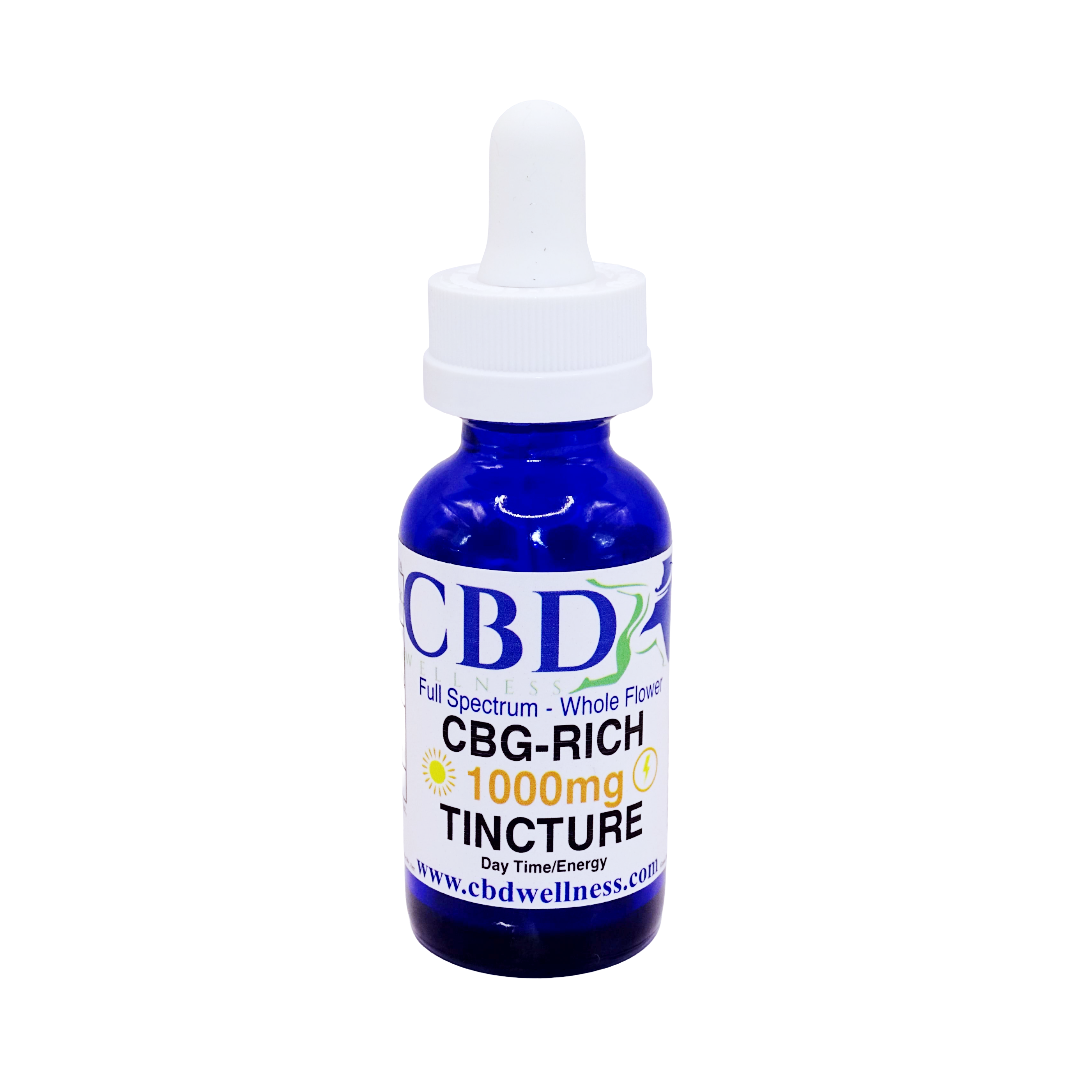 1000mg CBG-Rich Tincture – Full Spectrum CBG Oil