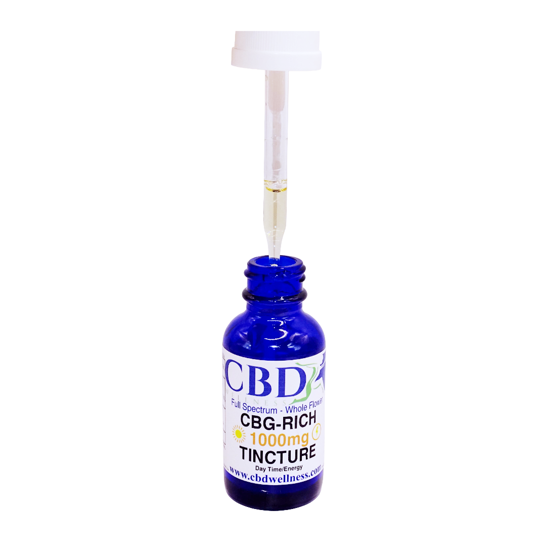 1000mg CBG-Rich Tincture – Full Spectrum CBG Oil