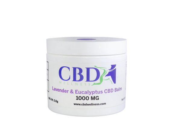 cbd wellness 1000mg Lav. & Eucal. Balm