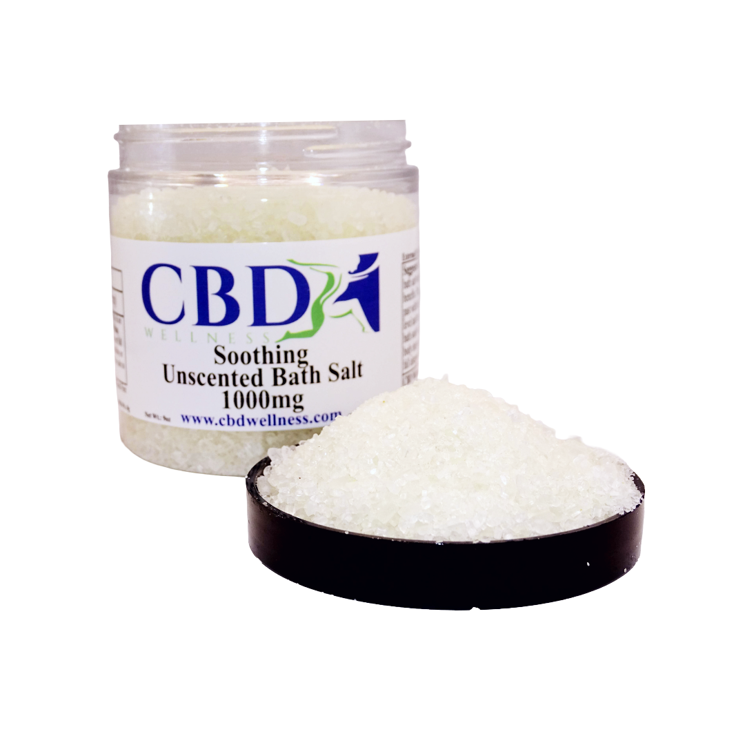 9oz 1000mg CBD Relaxing Unscented Bath Salts
