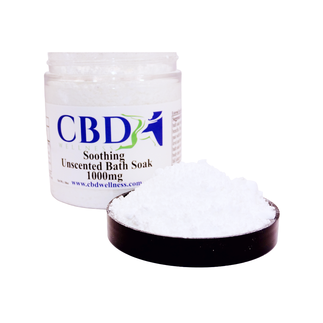 10oz 1000mg CBD Relaxing Unscented Bath Soak (Powder)