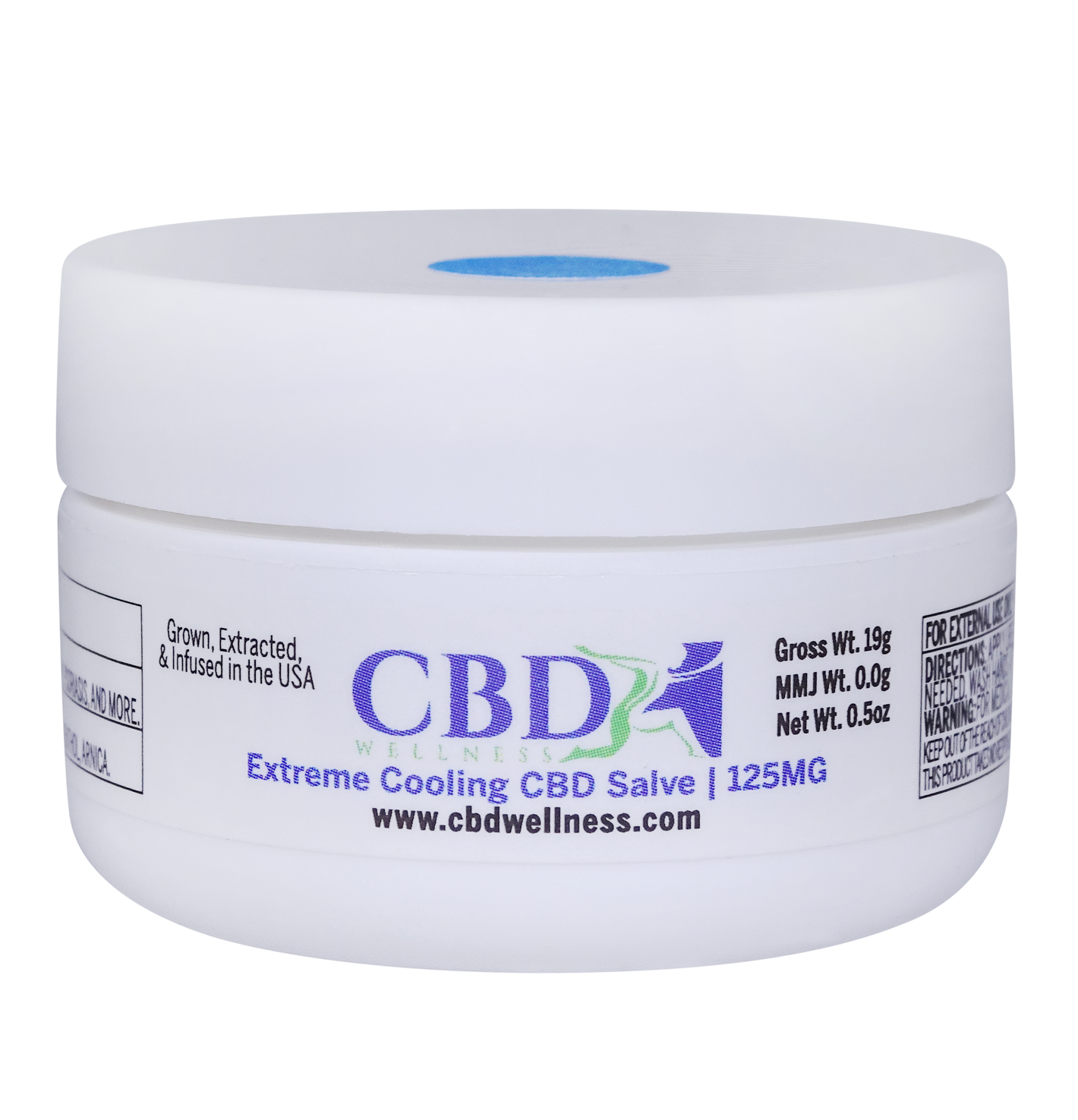 cbd wellness 125mg Extreme Cooling Salve