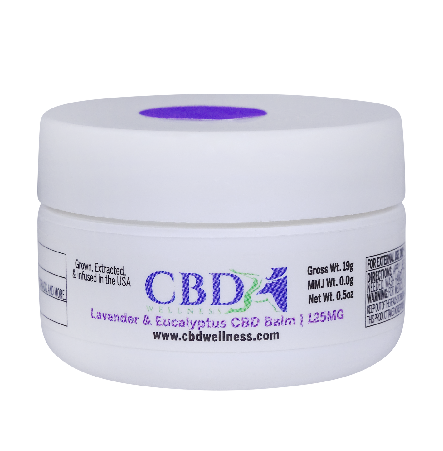 cbd wellness 125mg Lav. & Eucal. Balm