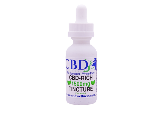 1500mg CBD-Rich Peppermint Tincture
