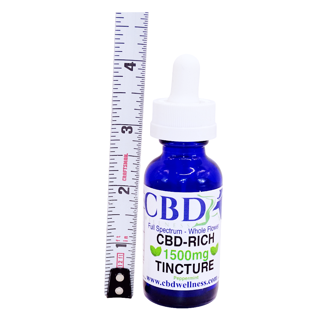 1500mg CBD-Rich Peppermint Tincture