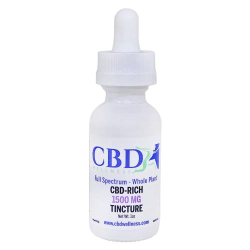 cbd wellness 1500mg natural tincture