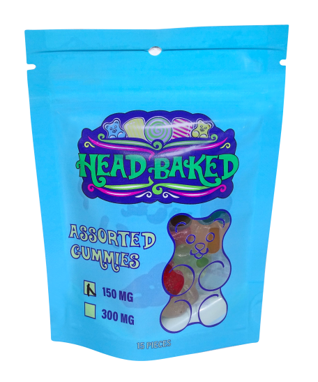 cbd wellness and head baked 150mg Assorted Gummies