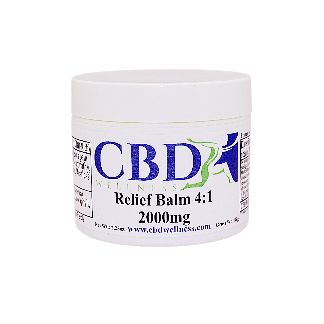 2.25oz 2000mg 4:1 Relief Balm