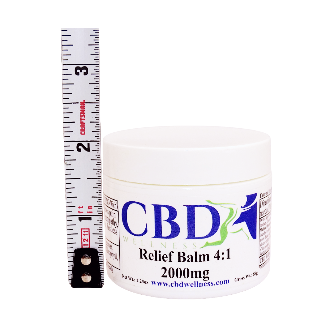 2.25oz 2000mg 4:1 Relief Balm