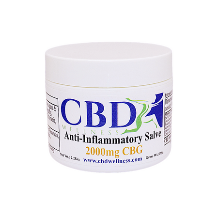 2oz 2000mg CBG Anti-Inflammatory Salve