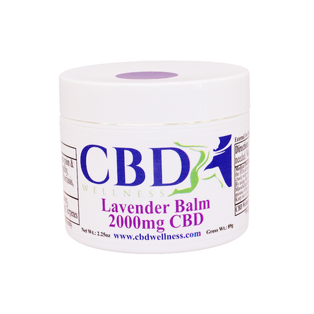 2.25oz 2000mg Lavender Balm