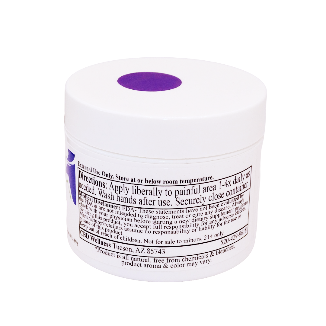 2.25oz 2000mg Lavender Balm