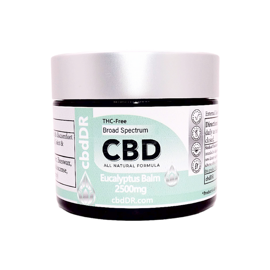 cbdDR 2500mg Eucalyptus Soothing Balm (2.25oz)