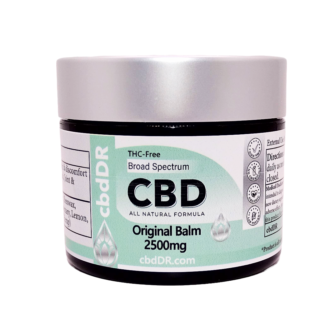 cbdDR 2500mg Original Pain Relief Balm (2.25oz)