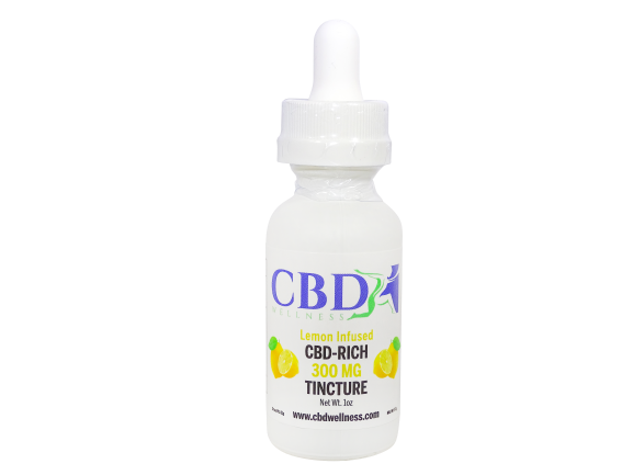 cbd wellness 300mg Lemon tincture