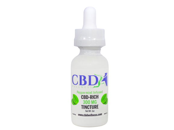 300mg cbd wellness cbd peppermint tincture