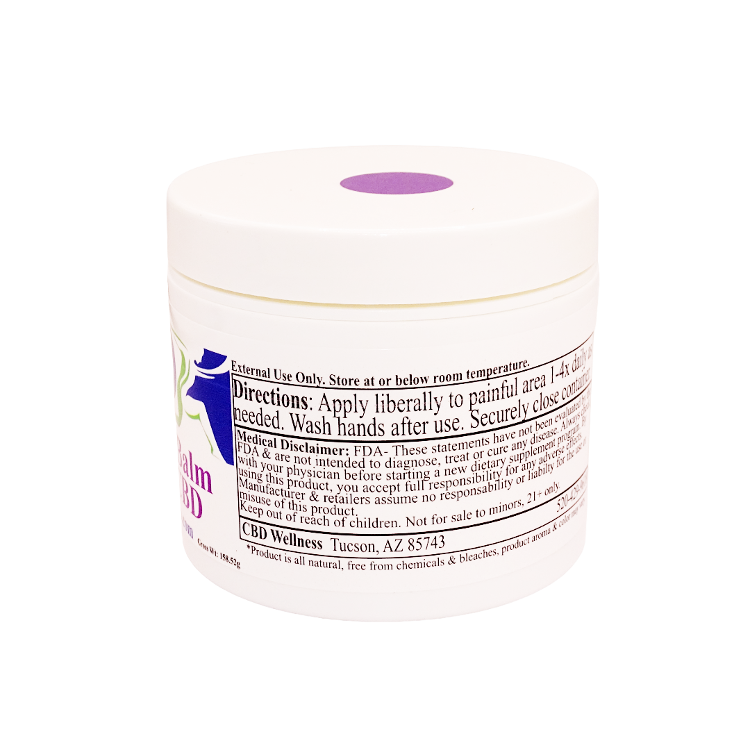 4.25oz 4000mg Lavender Balm