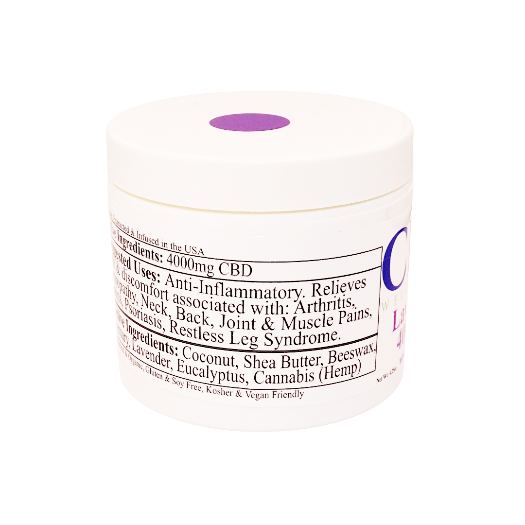 4.25oz 4000mg Lavender Balm