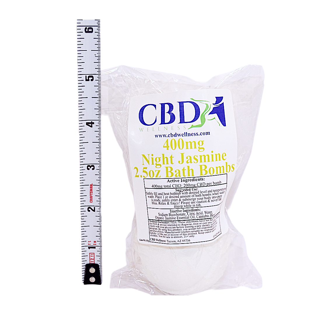 Bomba de Baño de Eucalipto 200mg CBD