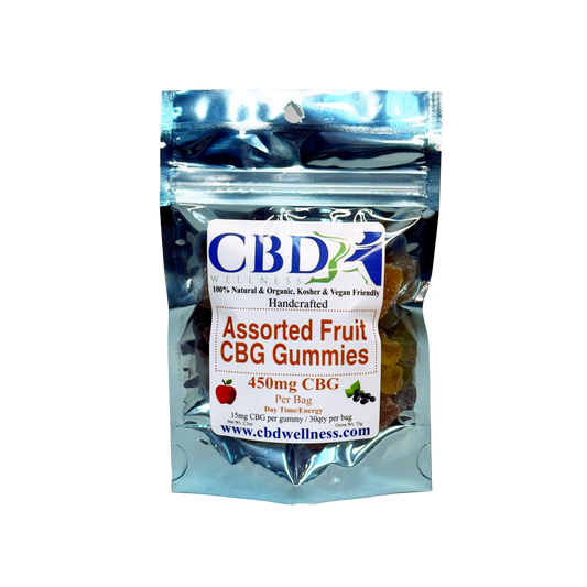 450mg CBG Assorted Fruit Gummies
