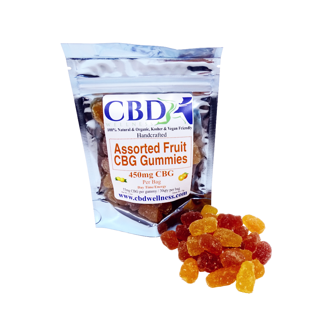 450mg CBG Assorted Fruit Gummies