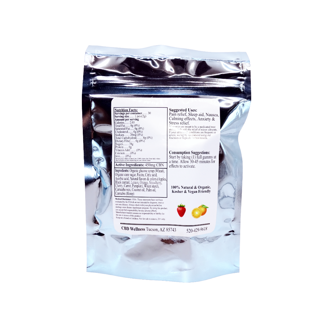 450mg CBN Assorted Gummies