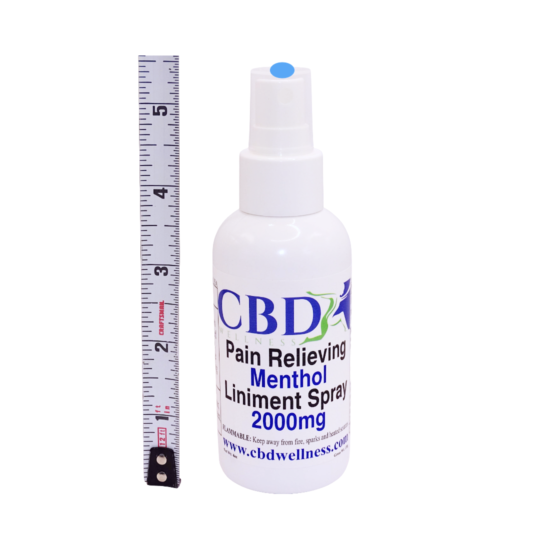 4oz 2000mg Menthol Liniment Spray