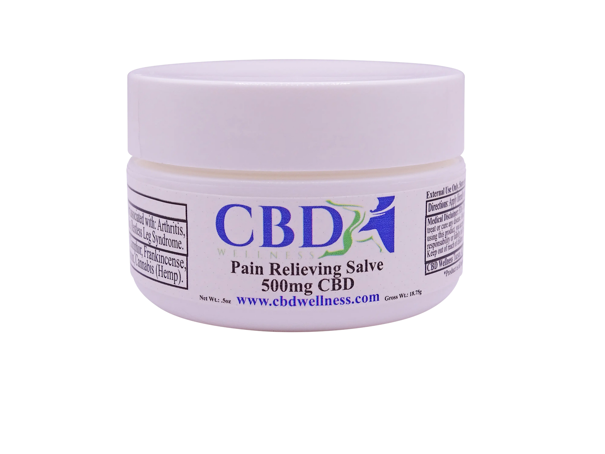 5oz 500mg Original Salve - CBD Wellness 5oz 500mg Original Salve - CBD Wellness