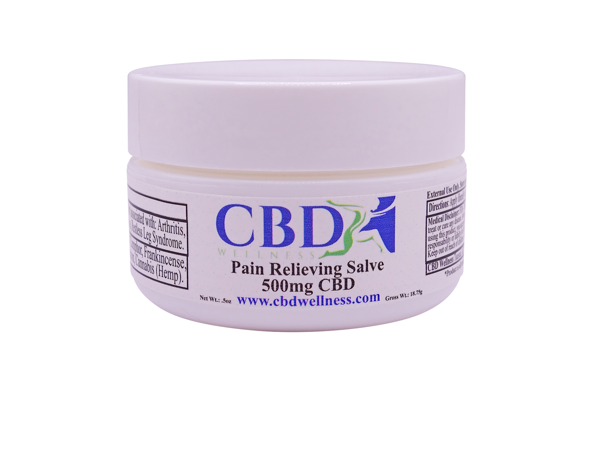 5oz 500mg Original Salve – CBD Wellness