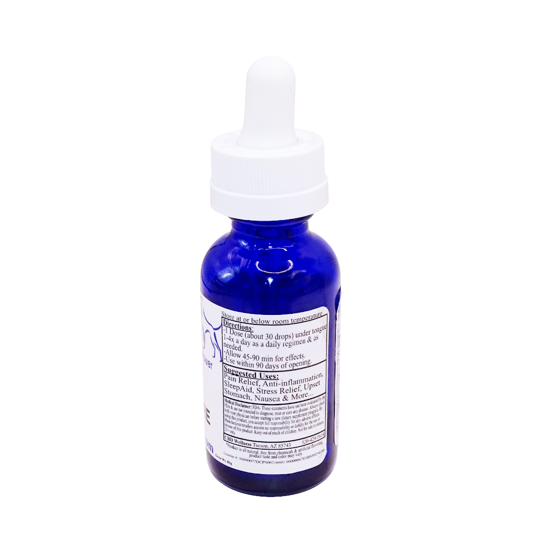 Bacon Flavor CBD Pet Tincture 500mg | Full-Spectrum CBD Oil for Dogs & Cats