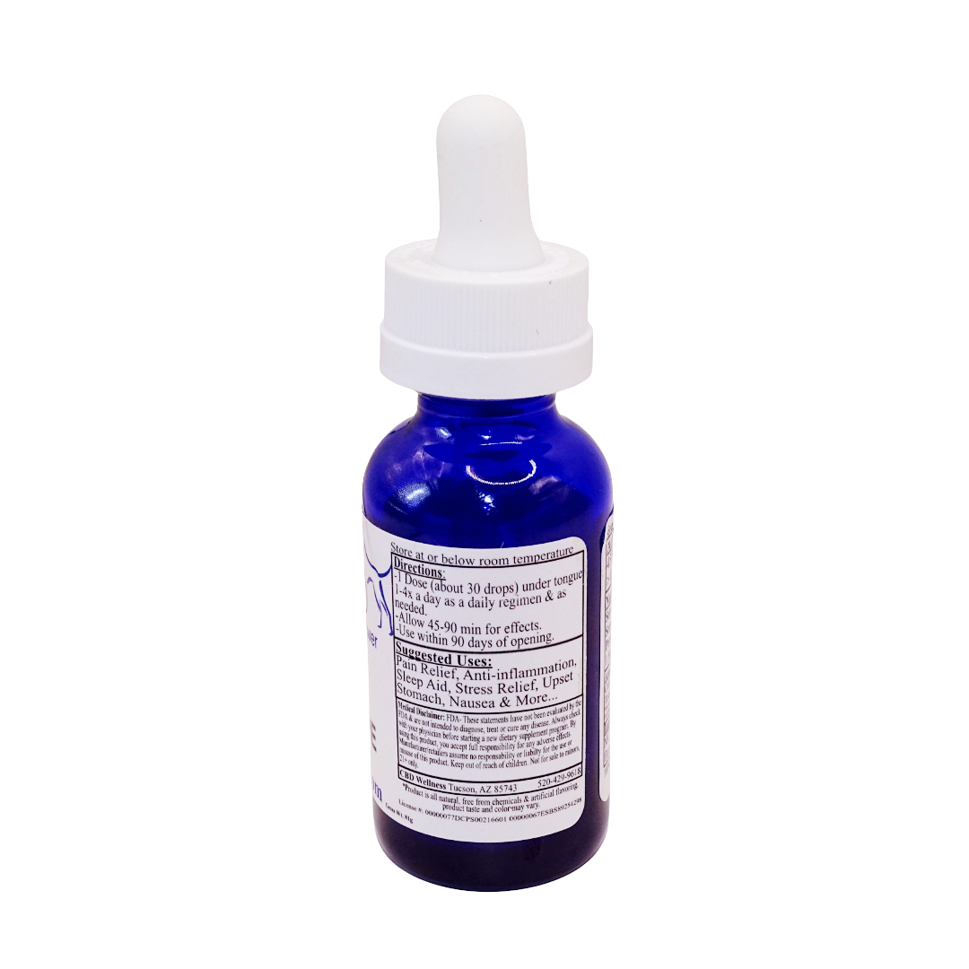 Chicken Flavor CBD Pet Tincture 500mg | Full-Spectrum CBD Oil for Dogs & Cats