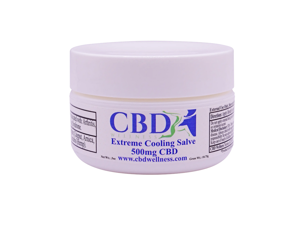 CBDオイル入りボディクリーム　Salve 500mg 5oz 500mg CBD Extreme Cooling Salve | CBD Wellness | Menthol Relief