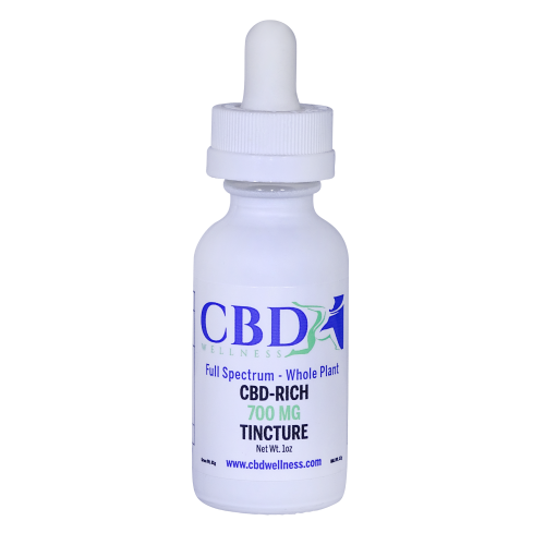 cbd wellness 700mg natural tincture