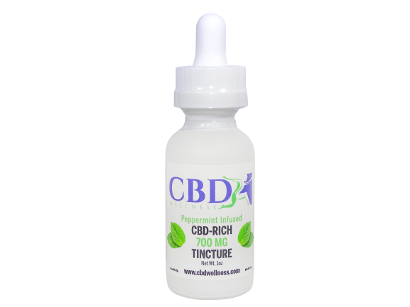 cbd wellness 700mg peppermint tincture