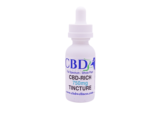 750mg CBD-Rich Natural Tincture