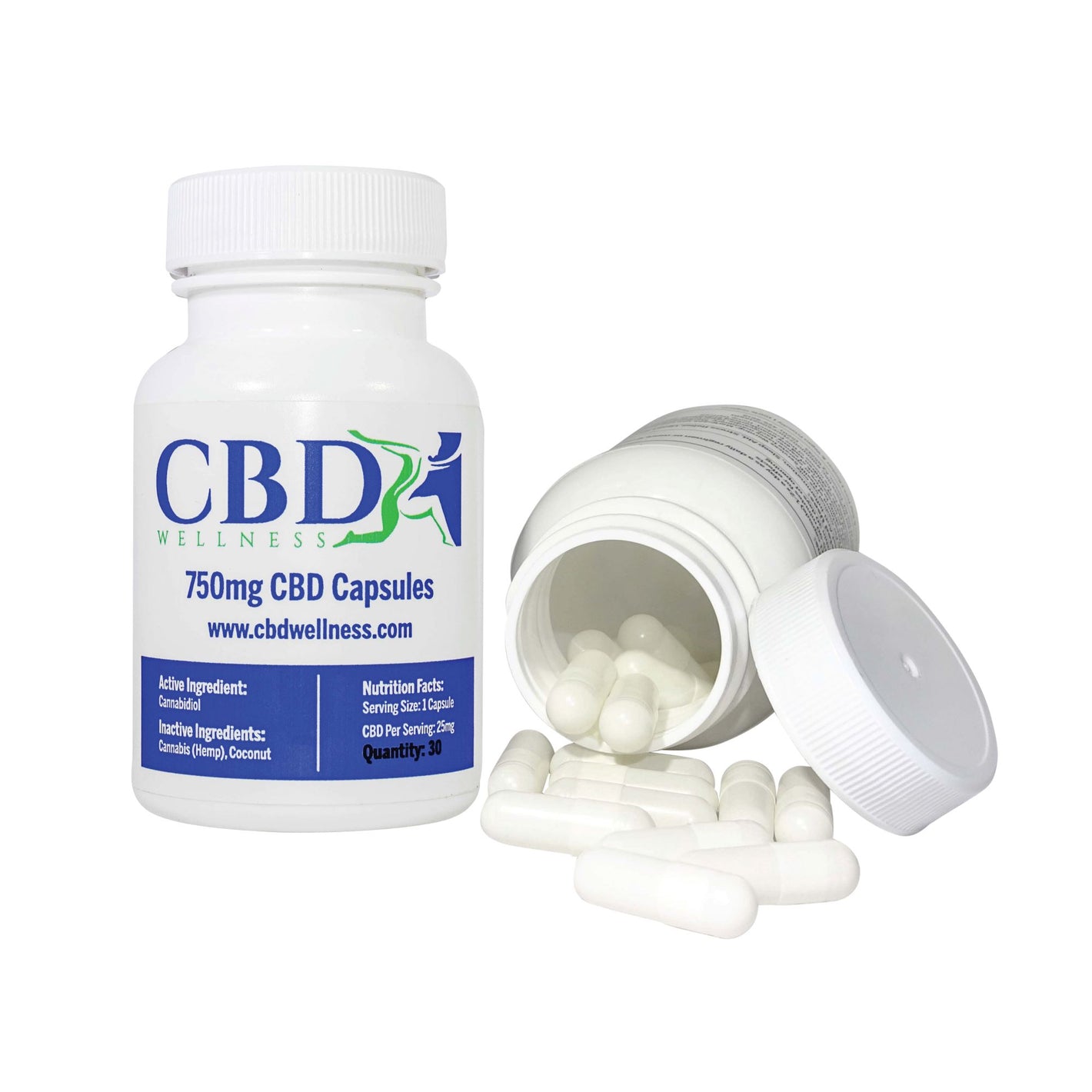 cbd wellness 750mg Capsules